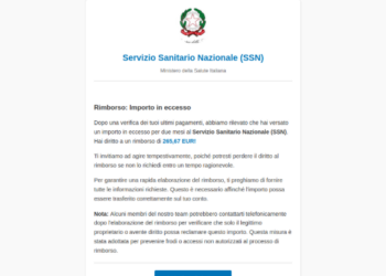 Falsi rimborsi dal Ministero della Salute: occhio alla nuova truffa online